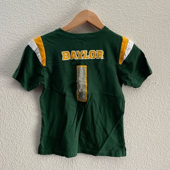 Girls Baylor Bears #1 Nike Short Sleeve V-Neck T-Shirt Size Large 12-13 Years - Picture 2 of 4